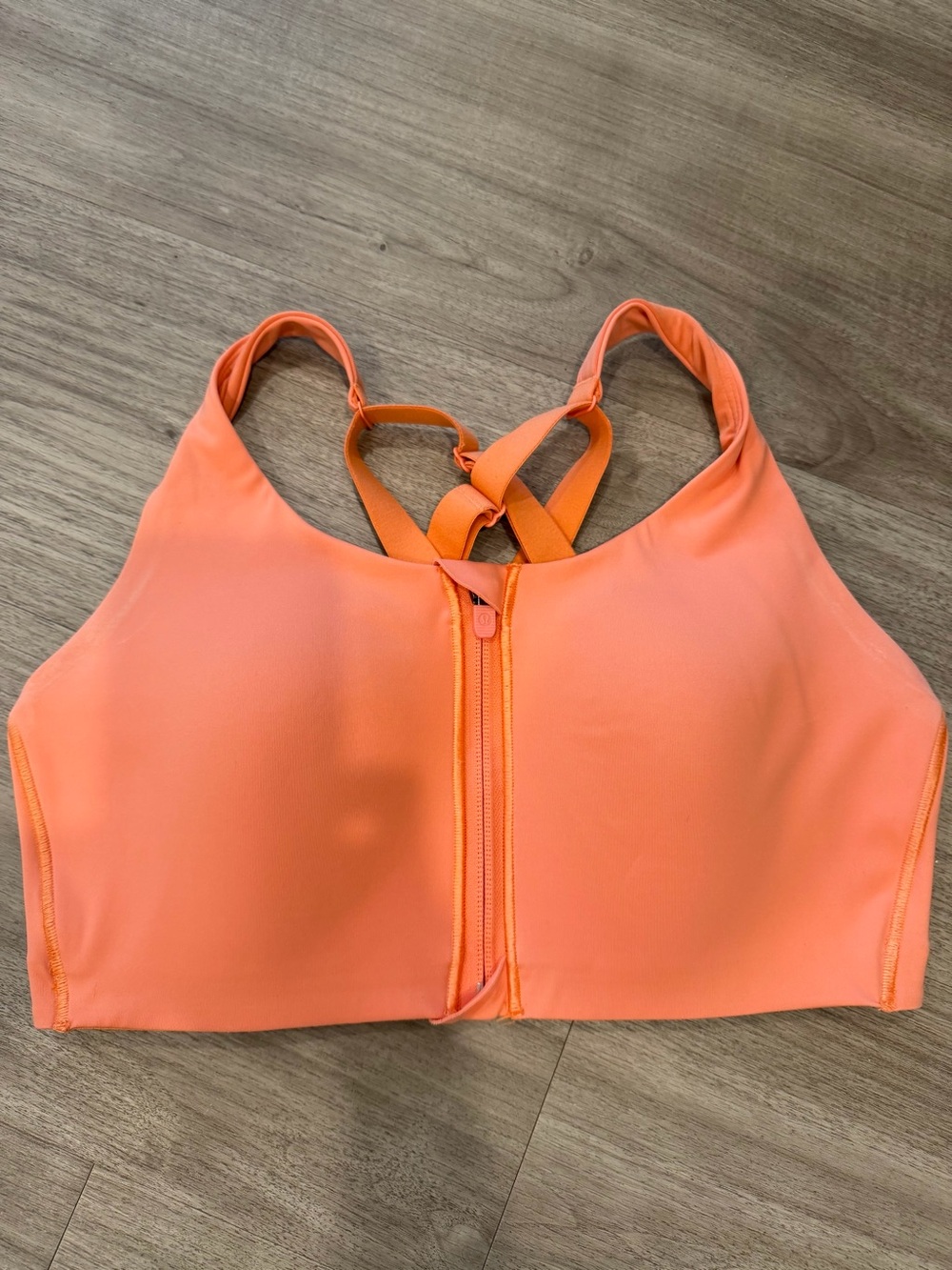 Lululemon Energy Bra Zip Front High Support